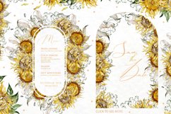 Watercolor Sunflowers Product Image 2