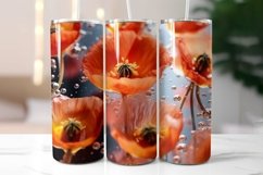 Elegant Floral Tumbler Wrap Bundle | Flowers In Epoxy Resin Product Image 15