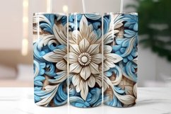 Wood Carving Tumbler Wrap Bundle | Wood Carved Ornament Product Image 13