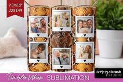 Animal Print Photo Tumbler PNG - Wild Animal Picture Tumbler Product Image 1