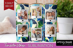 Eucalyptus Photo Tumbler PNG - Botanical Picture Tumbler Product Image 1