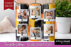 Halloween Photo Tumbler PNG - Brush Stroke Picture Tumbler Product Image 1