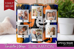 Halloween Photo Tumbler PNG - Brush Stroke Picture Tumbler Product Image 1