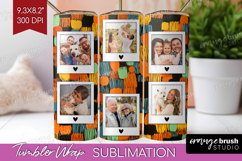 Halloween Photo Tumbler PNG - Brush Stroke Picture Tumbler Product Image 1