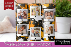 Halloween Photo Tumbler PNG - Brush Stroke Picture Tumbler Product Image 1