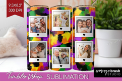 Halloween Photo Tumbler PNG - Brush Stroke Picture Tumbler Product Image 1