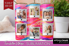 Brush Stroke Photo Tumbler PNG - Abstract Texture Picture Product Image 1
