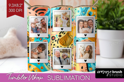 Brush Stroke Photo Tumbler PNG - Abstract Texture Picture Product Image 1