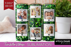 Glitter Photo Tumbler PNG - Sparkle Picture Tumbler Wrap Product Image 1