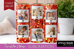 Glitter Photo Tumbler PNG - Sparkle Picture Tumbler Wrap Product Image 1