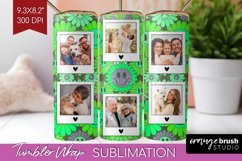 Groovy Photo Tumbler PNG - Flowers Picture Tumbler Wrap Product Image 1