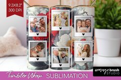 Flowers Photo Tumbler PNG - Floral Picture Tumbler Wrap Product Image 1