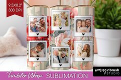 Flowers Photo Tumbler PNG - Floral Picture Tumbler Wrap Product Image 1