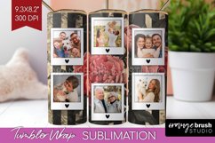 Flowers Photo Tumbler PNG - Floral Picture Tumbler Wrap Product Image 1