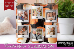 Rose Gold Photo Tumbler PNG - Abstract Picture Tumbler Wrap Product Image 1