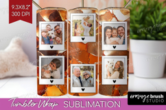 Rose Gold Photo Tumbler PNG - Abstract Picture Tumbler Wrap Product Image 1