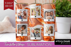 Rose Gold Photo Tumbler PNG - Abstract Picture Tumbler Wrap Product Image 1