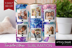 Floral Photo Tumbler PNG - Sping Flowers Picture Tumbler Product Image 1
