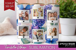 Floral Photo Tumbler PNG - Sping Flowers Picture Tumbler Product Image 1