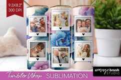 Floral Photo Tumbler PNG - Sping Flowers Picture Tumbler Product Image 1