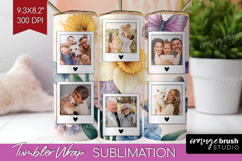 Floral Photo Tumbler PNG - Sping Flowers Picture Tumbler Product Image 1