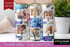 Floral Photo Tumbler PNG - Sping Flowers Picture Tumbler Product Image 1