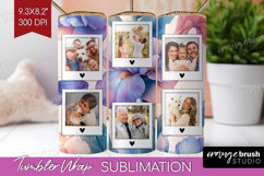 Floral Photo Tumbler PNG - Sping Flowers Picture Tumbler Product Image 1