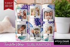 Floral Photo Tumbler PNG - Sping Flowers Picture Tumbler Product Image 1