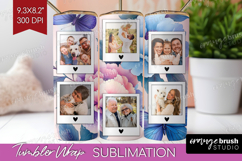 Floral Photo Tumbler PNG - Sping Flowers Picture Tumbler Product Image 1