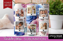 Floral Photo Tumbler PNG - Sping Flowers Picture Tumbler Product Image 1