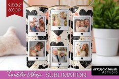 Valentines Day Photo Tumbler PNG - Heart Picture Tumbler Product Image 1