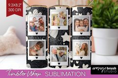 Valentines Day Photo Tumbler PNG - Heart Picture Tumbler Product Image 1