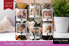 Valentines Day Photo Tumbler PNG - Heart Picture Tumbler Product Image 1