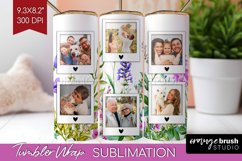 Wildflowers Photo Tumbler PNG - Floral Picture Tumbler Wrap Product Image 1