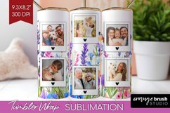 Wildflowers Photo Tumbler PNG - Floral Picture Tumbler Wrap Product Image 1