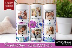 Wildflowers Photo Tumbler PNG - Floral Picture Tumbler Wrap Product Image 1