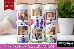 Wildflowers Photo Tumbler PNG - Floral Picture Tumbler Wrap Product Image 1