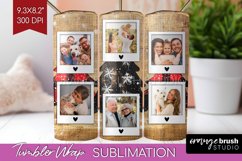 Christmas Photo Tumbler PNG - Christmas Tree Picture Tumbler Product Image 1