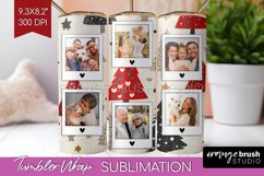 Christmas Photo Tumbler PNG - Christmas Tree Picture Tumbler Product Image 1