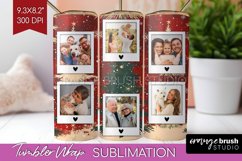Christmas Photo Tumbler PNG - Christmas Tree Picture Tumbler Product Image 1
