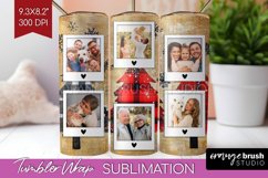 Christmas Photo Tumbler PNG - Christmas Tree Picture Tumbler Product Image 1