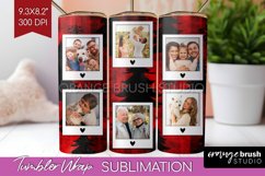 Christmas Photo Tumbler PNG - Christmas Tree Picture Tumbler Product Image 1