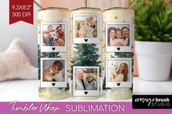 Christmas Photo Tumbler PNG - Christmas Tree Picture Tumbler Product Image 1