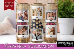 Christmas Photo Tumbler PNG - Christmas Tree Picture Tumbler Product Image 1