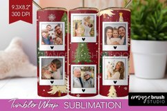 Christmas Photo Tumbler PNG - Christmas Tree Picture Tumbler Product Image 1