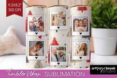 Christmas Photo Tumbler PNG - Christmas Tree Picture Tumbler Product Image 1