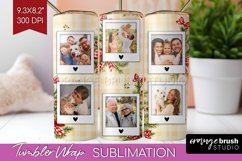 Christmas Photo Tumbler PNG - Christmas Tree Picture Tumbler Product Image 1