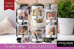 Floral Photo Tumbler PNG - Peony Flower Picture Tumbler Wrap Product Image 1