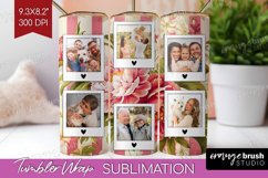 Floral Photo Tumbler PNG - Peony Flower Picture Tumbler Wrap Product Image 1