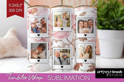 Floral Photo Tumbler PNG - Peony Flower Picture Tumbler Wrap Product Image 1
